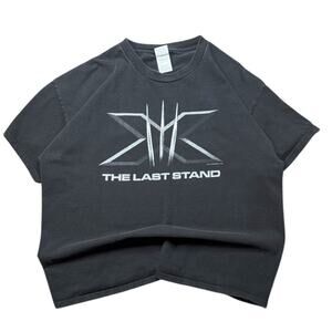 Vintage X-Men The Last Stand Movie Promo T-Shirt Marvel Wolverine 2006 Sz XL Y2K